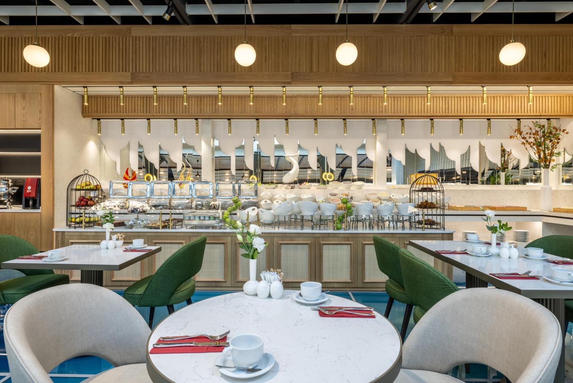 金角湾克拉丽奥酒店 伊斯坦布尔 外观 照片 The restaurant